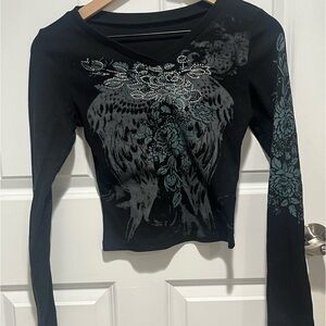 Y2K goth long sleeve